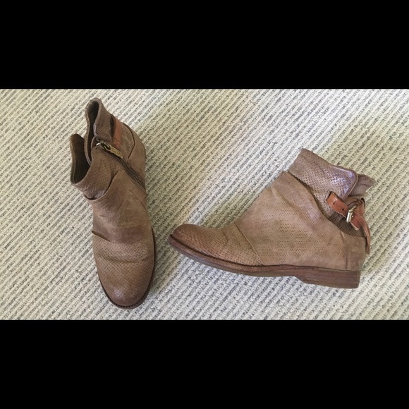 A.S 98 short leather boots size 6/36 - Picture 3 of 4